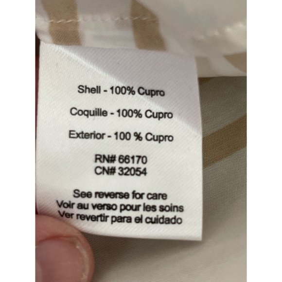 Anthropologie Guapa Striped Kimono Top 100% Cupro Small Cream Gold Boho $98‎ - Picture 8 of 10